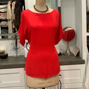 Banana republic flutter sleeve blouse
